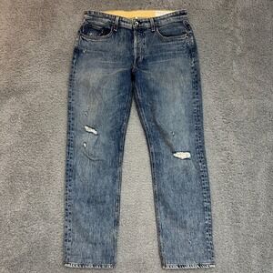 rag & bone Blue Boyfriend Jeans